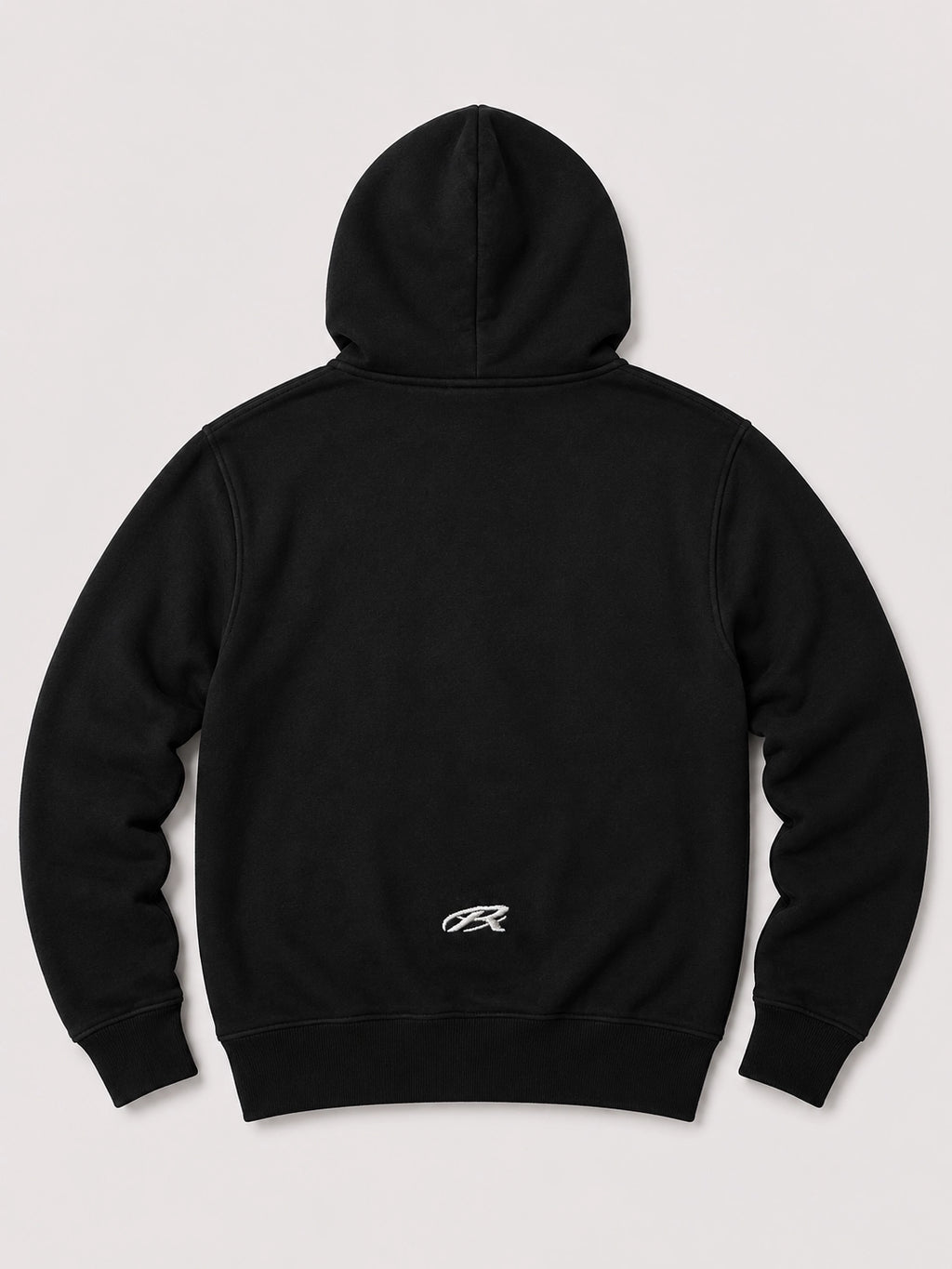 The Hooded Zip - Black