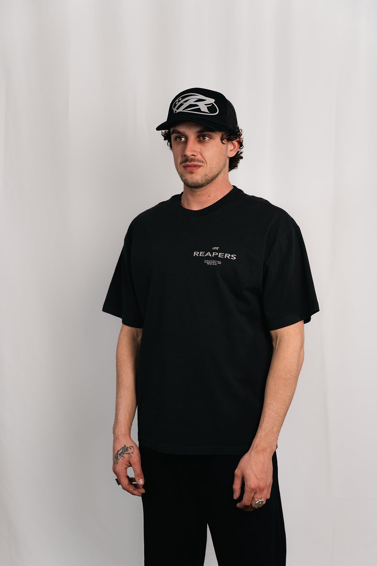 Reapers Reflective Tee - BLACK