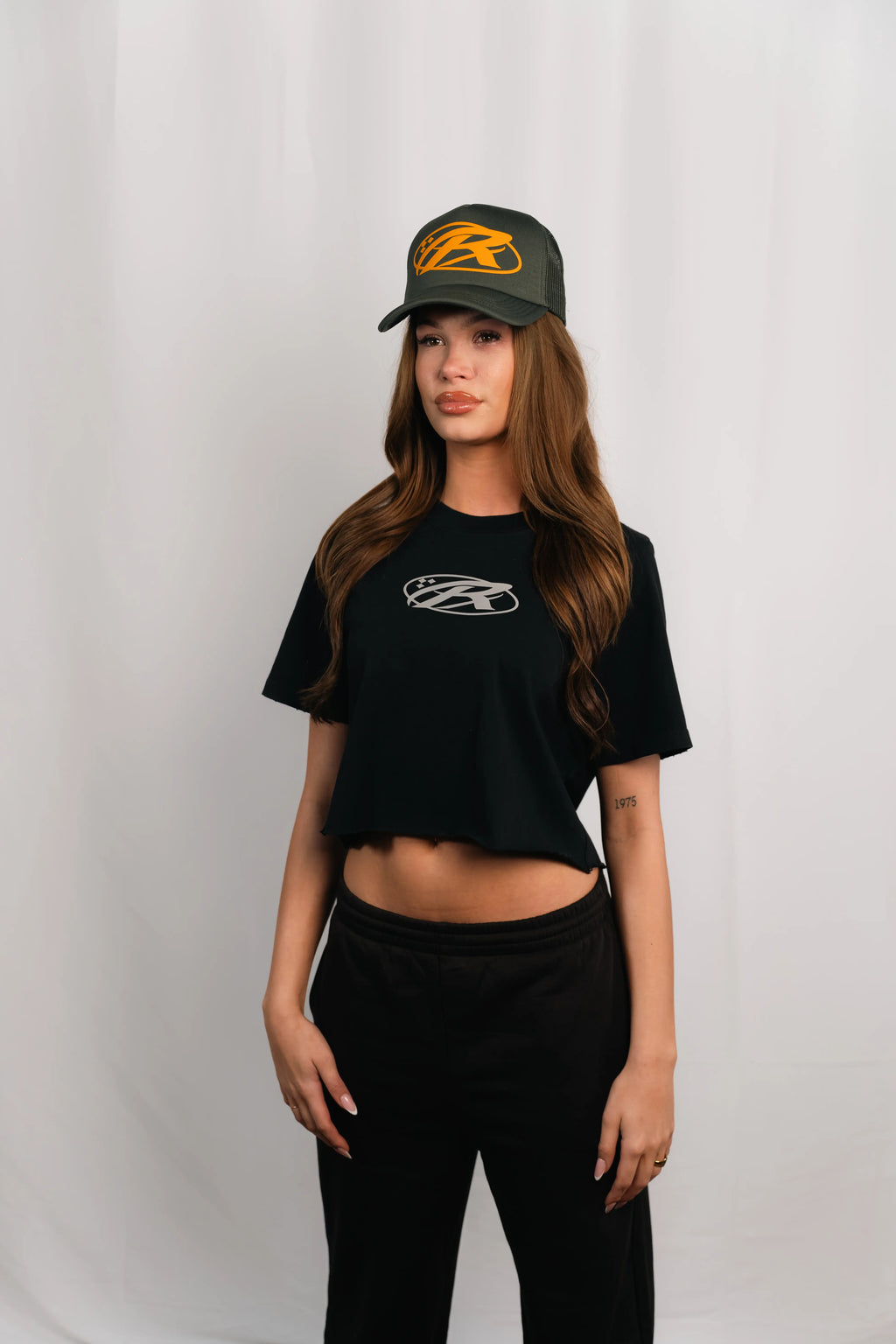 Reapers Crop Top - White