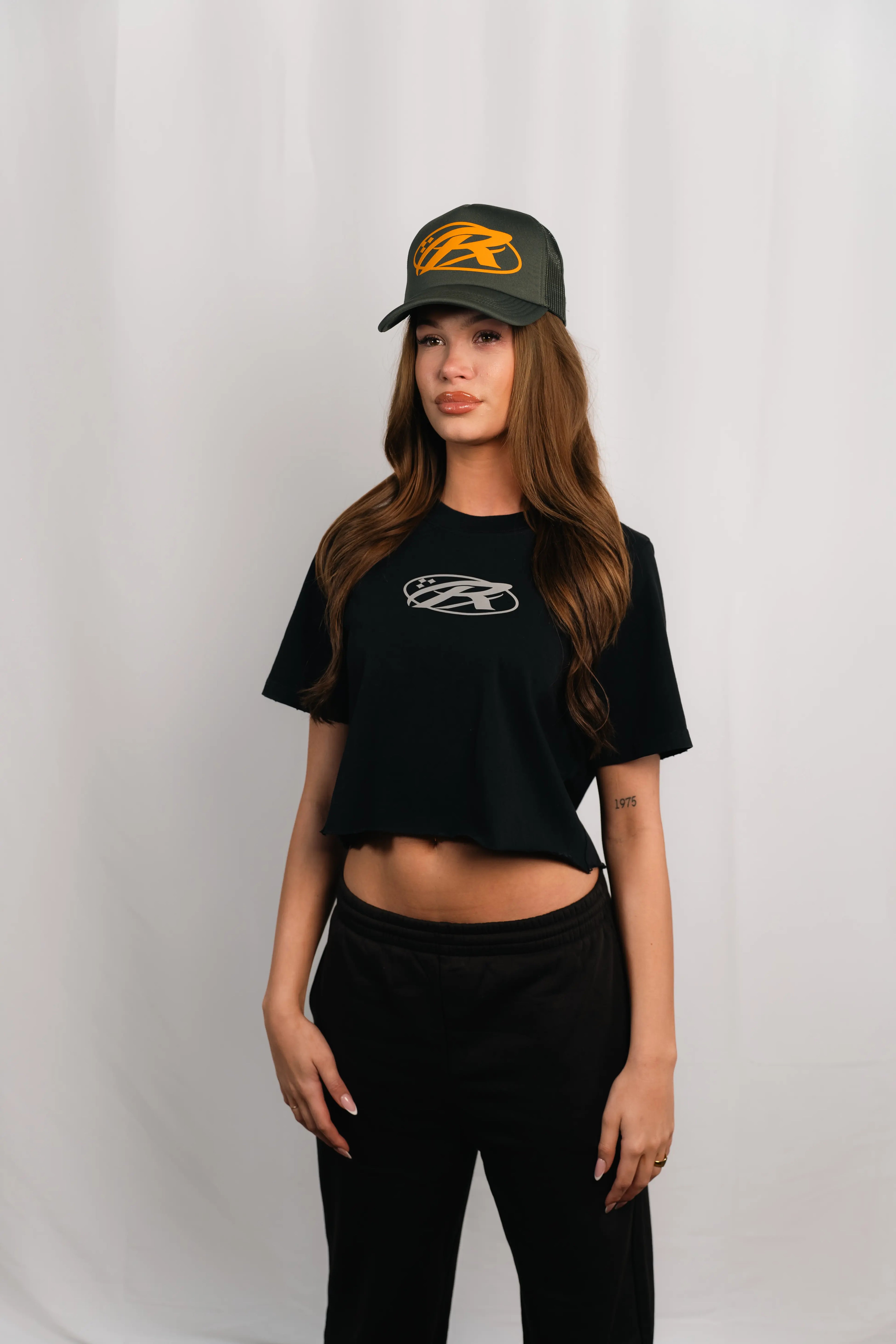 Reapers Crop Top - White