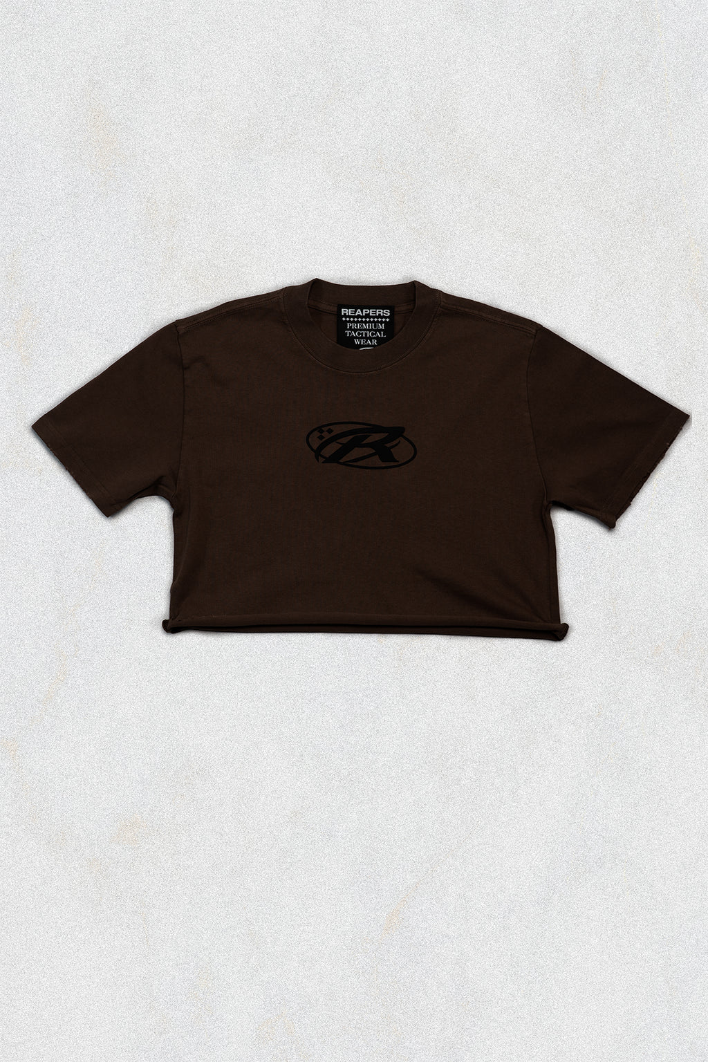 Reapers Crop Top - Brown