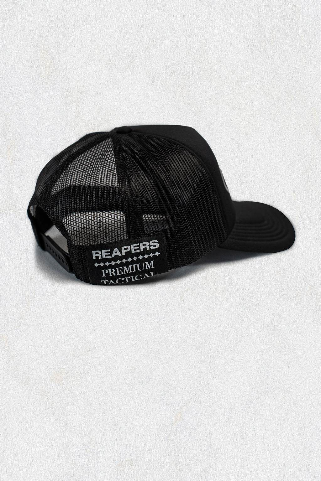 Reapers Big Reflective Foam Trucker Hat - Black