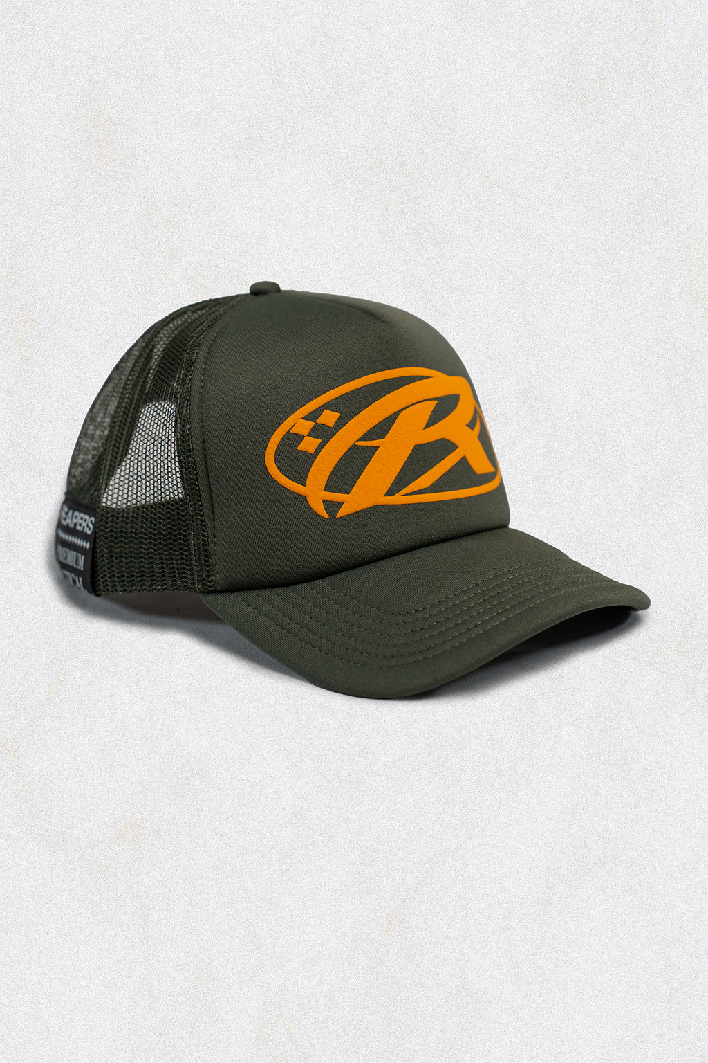 Reapers Big Reflective Foam Trucker Hat - Forest