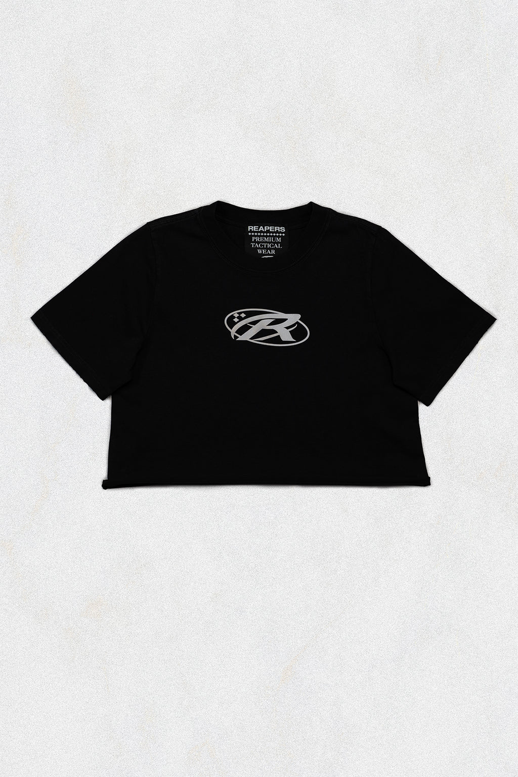 Reapers Reflect Crop Top - Black